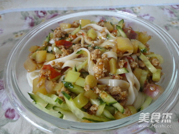 杂酱面的做法步骤:16