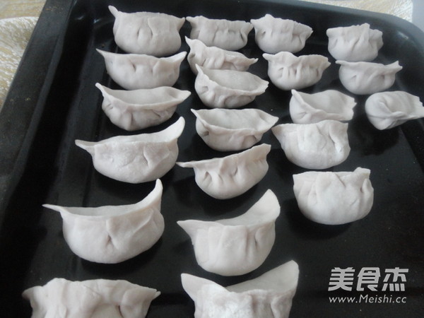 豇豆饺子的做法步骤:14
