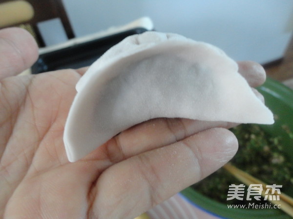 豇豆饺子的做法步骤:13