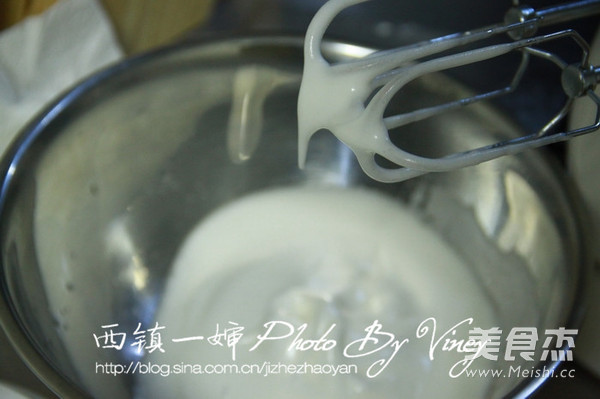 香草轻乳酪蛋糕的做法步骤:5