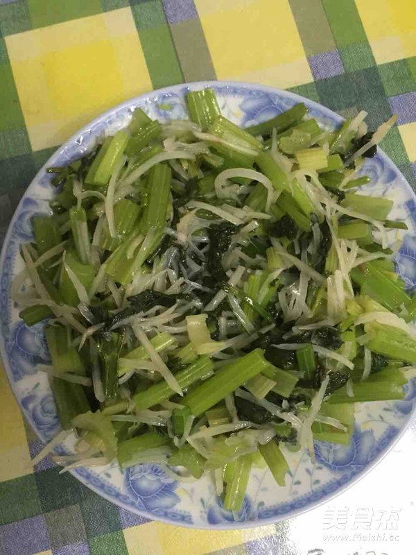 芹菜土豆丝的做法步骤：5