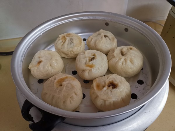 绿豆馅儿包子的做法步骤:7