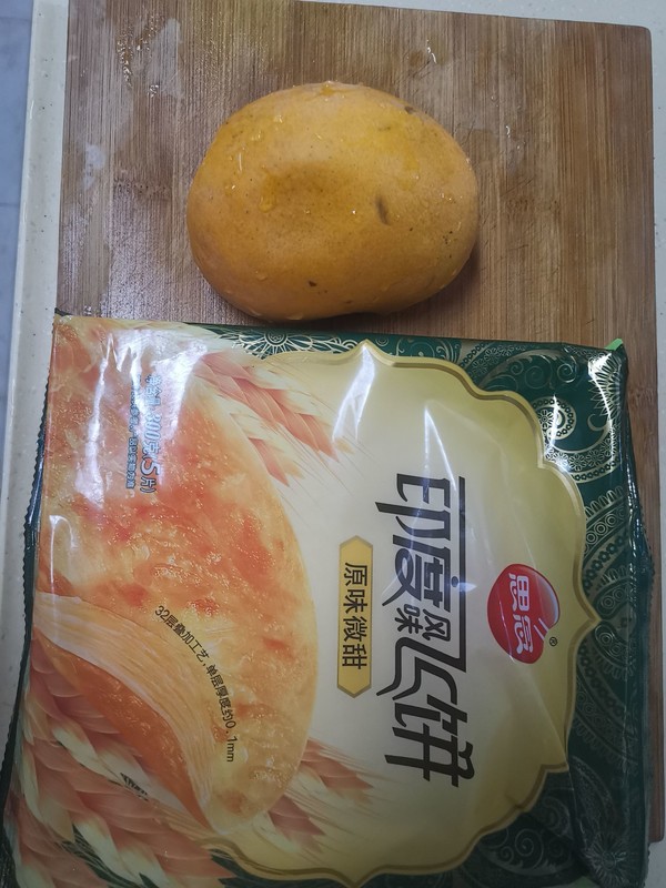 飞饼芒果派的做法步骤：1