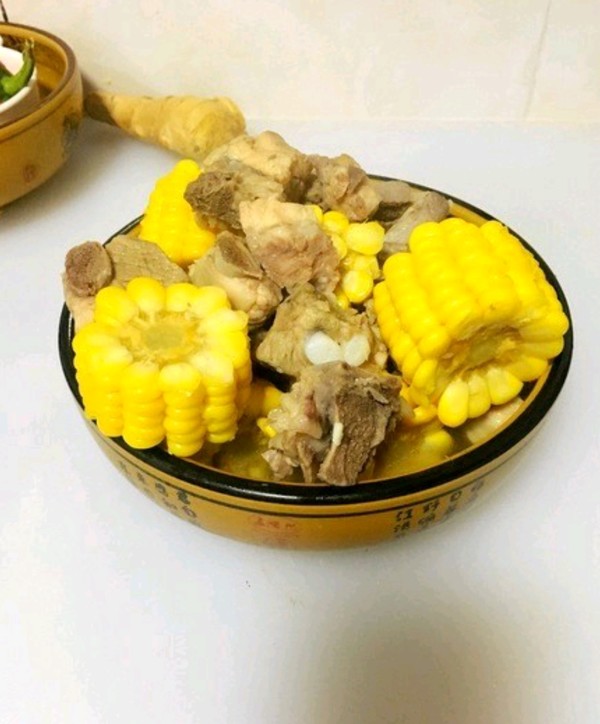 营养玉米炖排骨的做法步骤：5