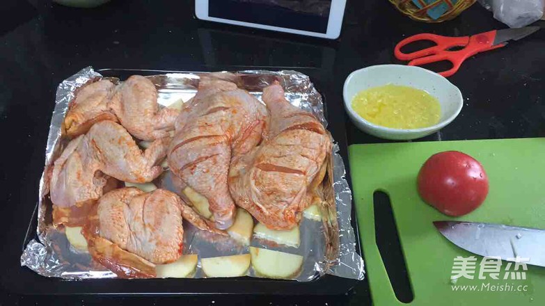 MUQICA烤鸡腿的做法步骤：4
