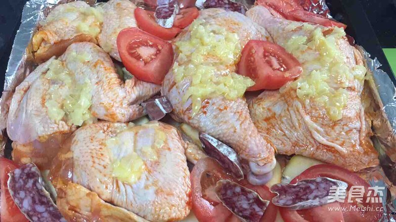 MUQICA烤鸡腿的做法步骤:4