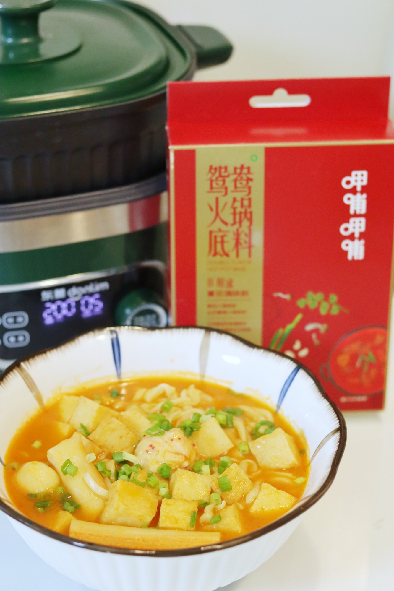 海鲜丸子番茄面的做法步骤:7