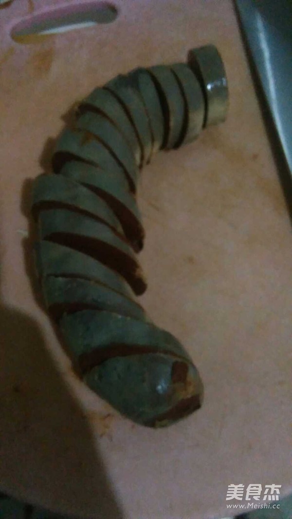 酸菜白肉炖血肠的做法步骤:8