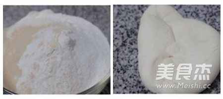 干菜鲜肉包--自制的香的做法步骤：1