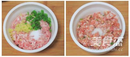 干菜鲜肉包--自制的香的做法步骤:5
