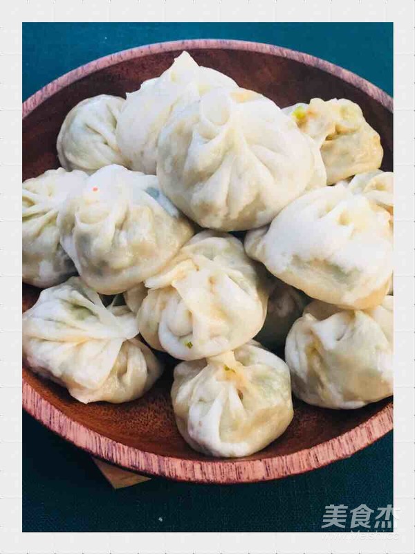白菜猪肉馅包子的做法步骤：5