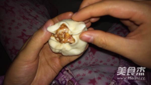 香菇肉包的做法步骤:12