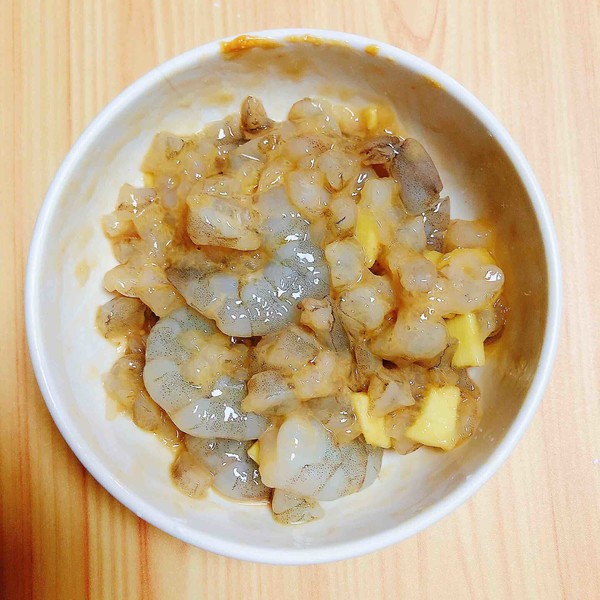 补钙鲜嫩虾糕（豆浆水蛋版）的做法步骤：4
