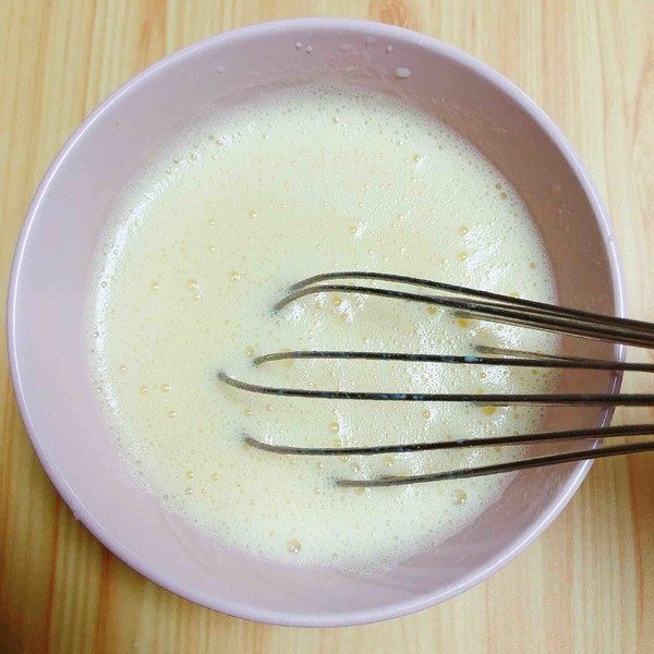 补钙鲜嫩虾糕（豆浆水蛋版）的做法步骤：8