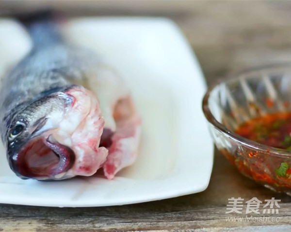 泰式柠檬鱼的做法步骤:3