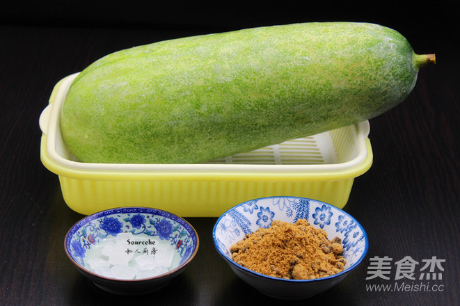 蜂蜜冬瓜茶的做法步骤：1