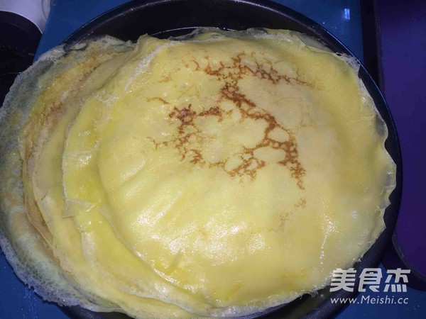 芒果千层蛋糕的做法步骤:5