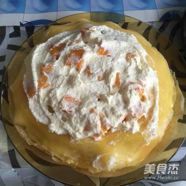 芒果千层蛋糕的做法步骤:7