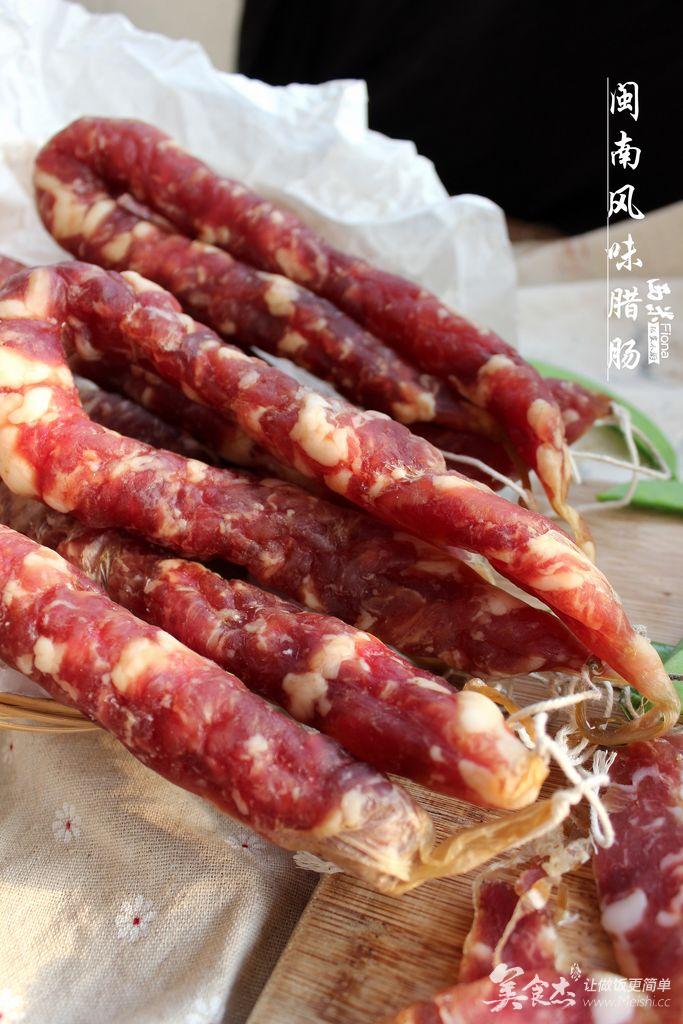 风干的好滋味闽南风味腊肠