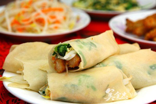 立春咬春饼又薄又软的蒸春饼