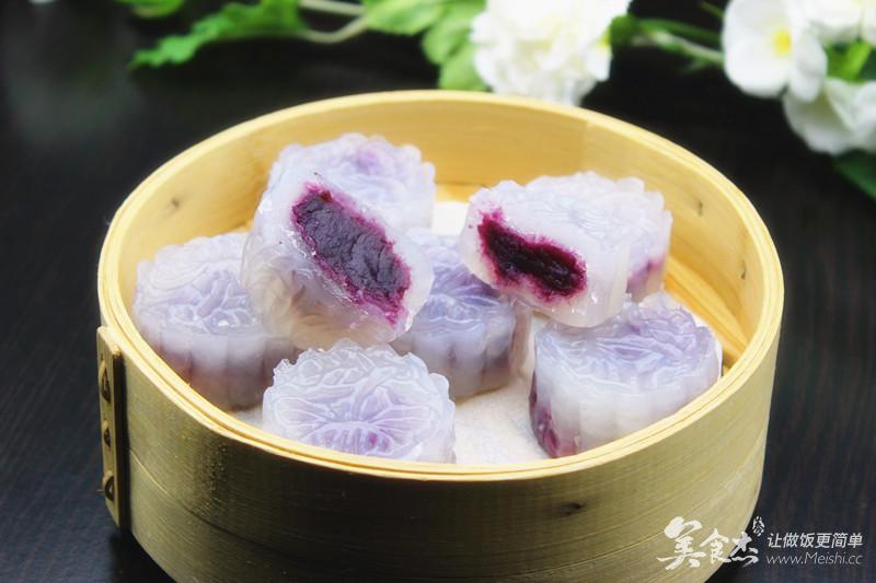 浪漫下午茶——紫薯水晶饼 - 美食杰 - 美食,菜谱