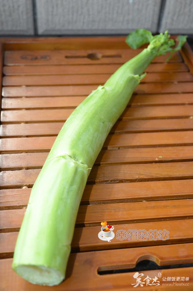 脆爽好滋味芥兰梗炒肉