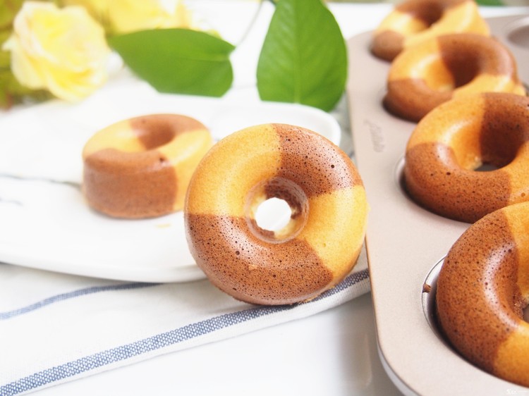 圆圆圈圈——双色甜甜圈