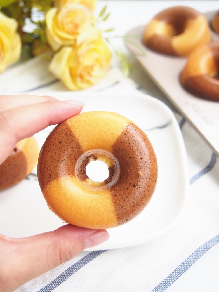 圆圆圈圈——双色甜甜圈