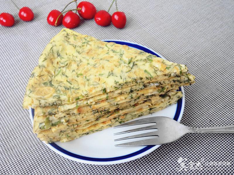 快手营养早餐首选茴香鸡蛋饼