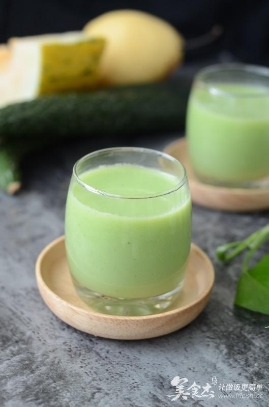 养颜美容夏日冷饮,黄瓜哈密瓜汁