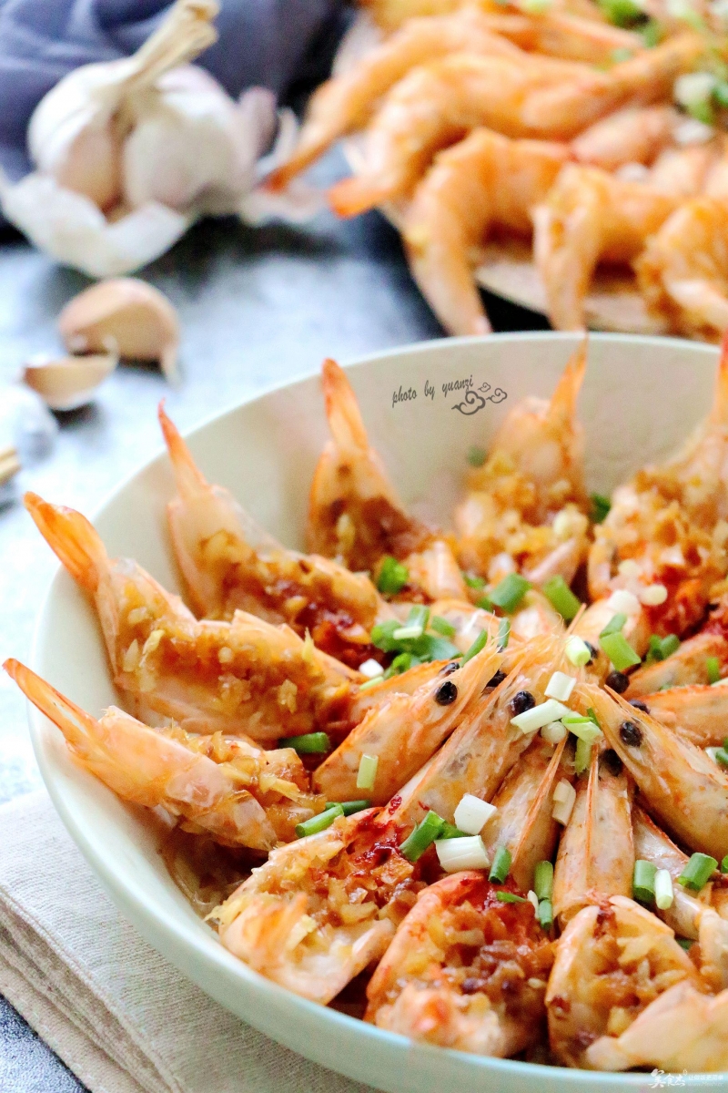 吃虾你就一定不能错过蒜泥粉丝开背虾