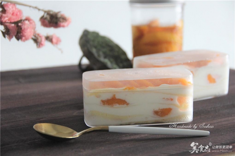 千层的诱惑,黄桃千层盒子