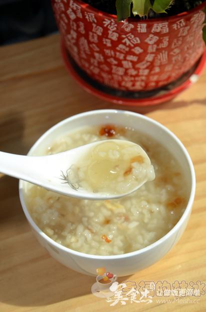 来一碗冰气十足的皂角米桃胶冰粥