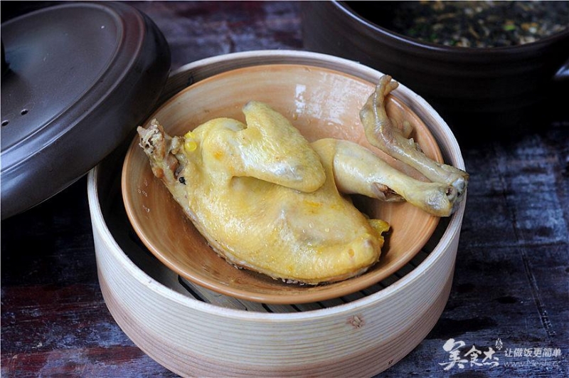 超级简单的蒸鸡,椒香入味,回味无穷,妙招就一味调料