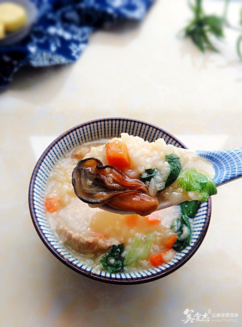 鲜掉眉毛的蚝豉瘦肉粥连吃三碗才够