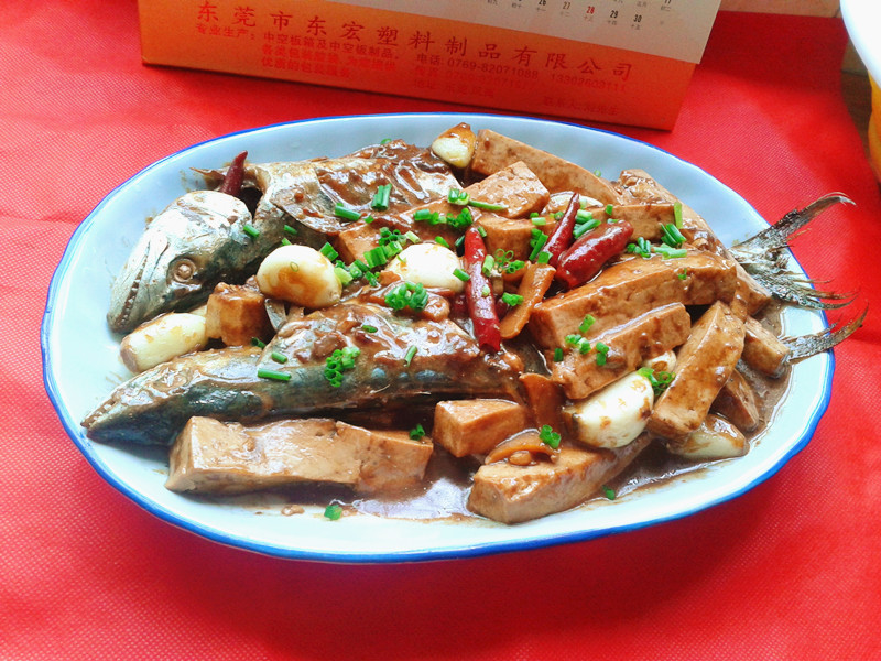 酱焖出来的美味酱焖鲅鱼豆腐