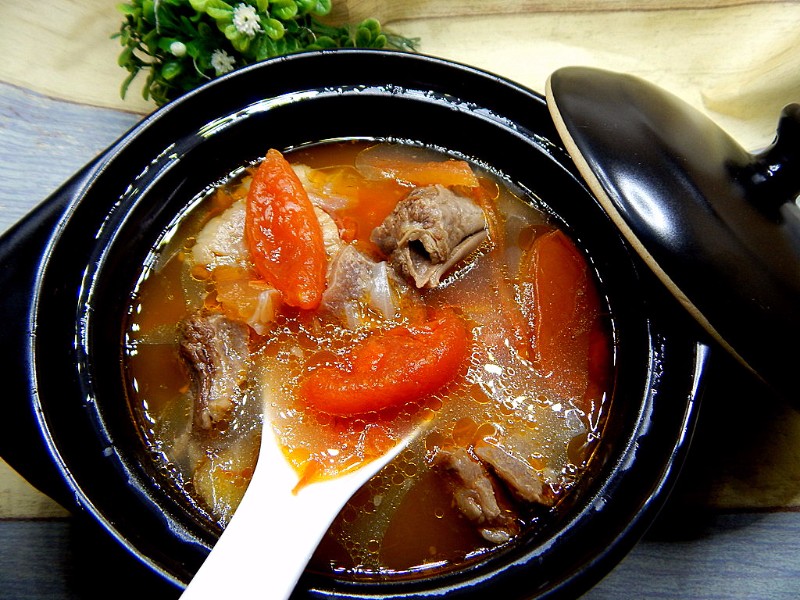 冬季孕妇大补汤番茄牛骨汤