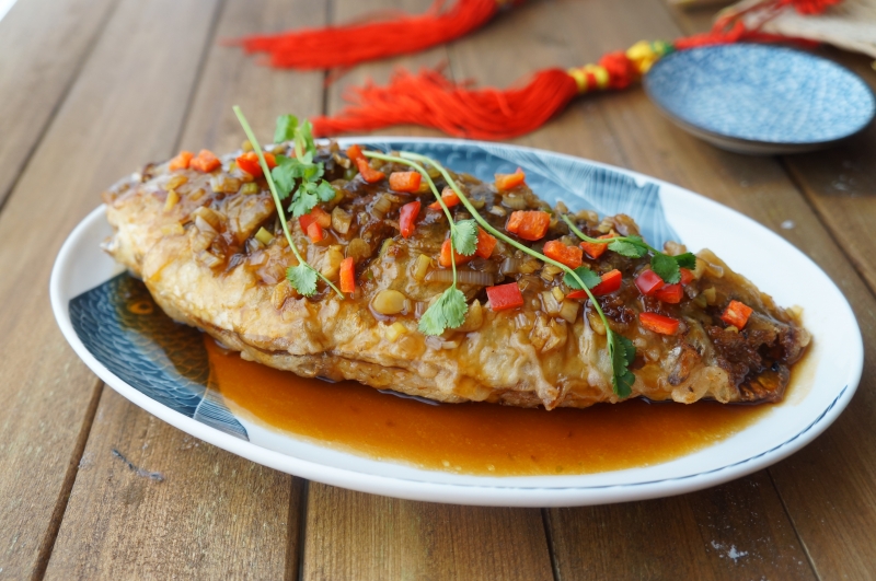 鲫鱼这样吃很受欢迎糖醋鲫鱼