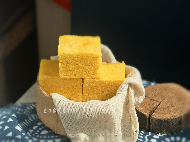 老式粗粮发糕,比蛋糕好吃