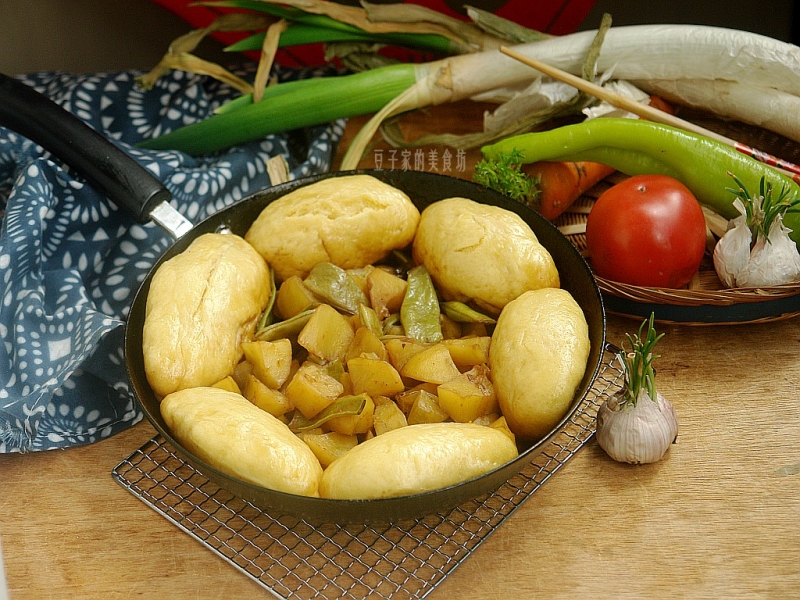 东北特色简单一锅出烀饼子,酥脆可口 - 美食杰 - 美食,菜谱 - 中国最
