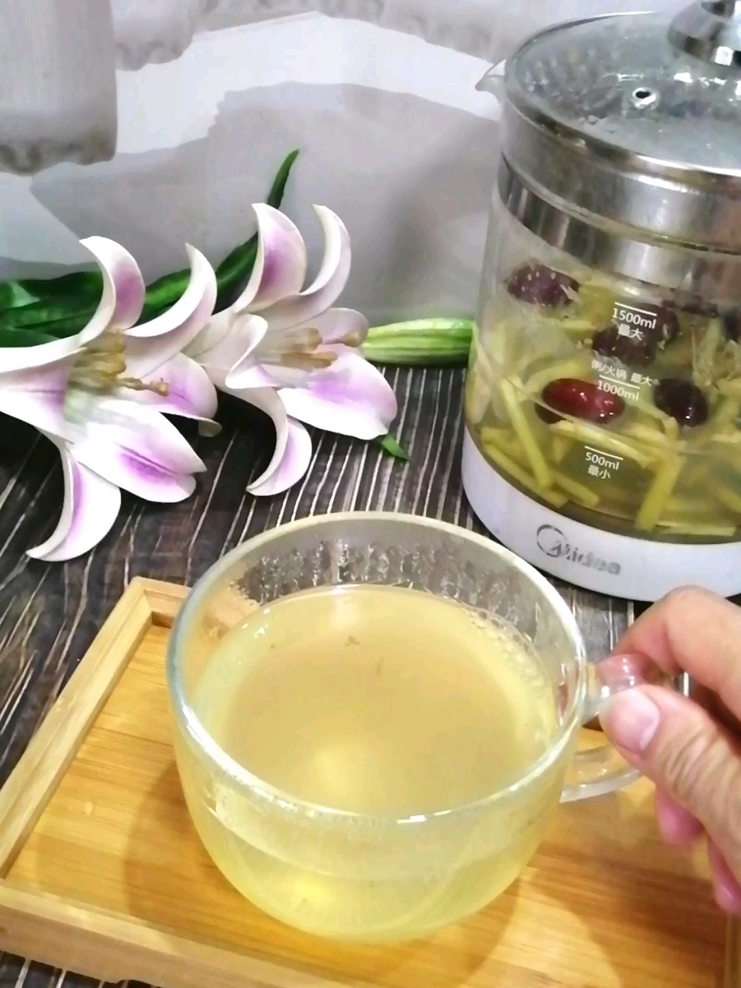 红枣姜茶的做法