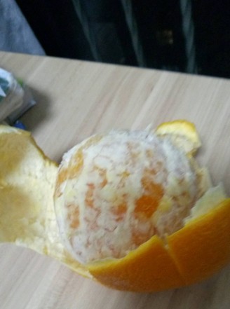 简易切橙子的做法