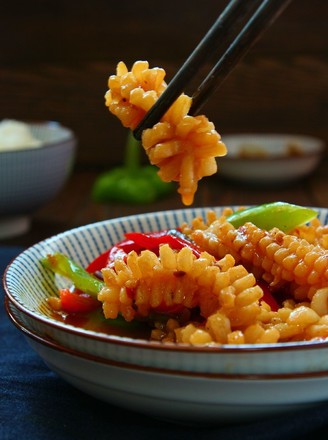 香料鱿鱼卷