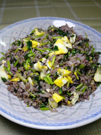 香菜鸡蛋炒饭