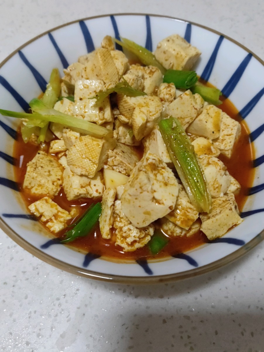 麻辣冻豆腐