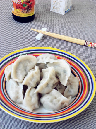 猪肉白菜韭菜馅水饺