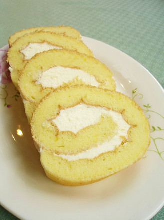 自制奶油蛋糕卷的做法