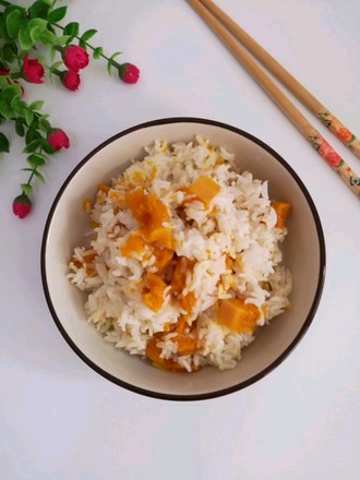 南瓜胚芽米饭的做法