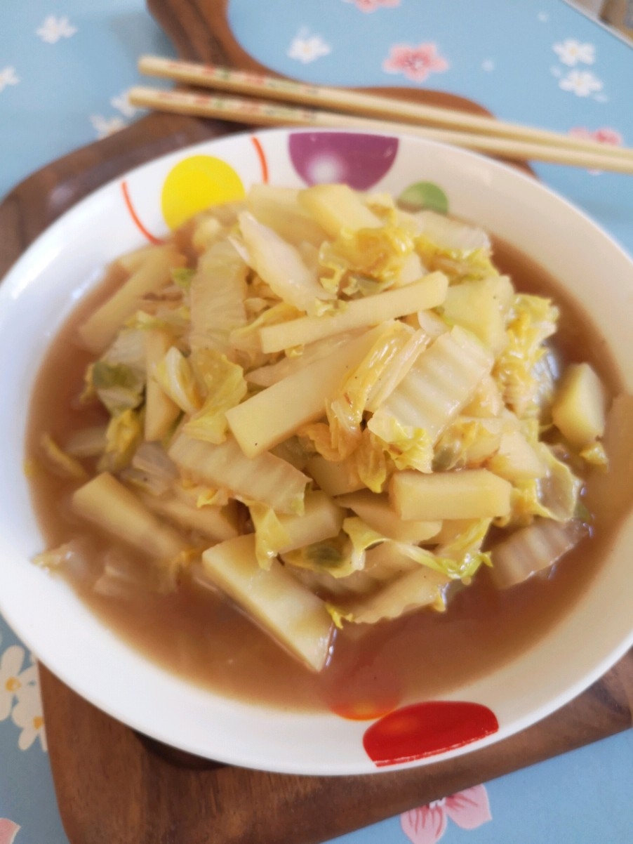 土豆炖白菜