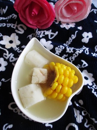 玉米淮山茯苓汤的做法